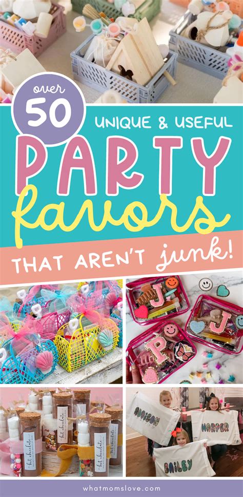 Unique & Useful Party Favor Ideas for Kids That Aren’t Junk!.